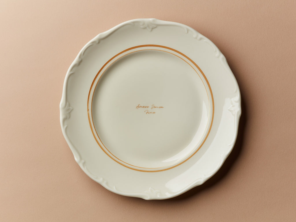 Teller 23,5 cm Barock Gold Amore Senza Fine