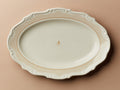 Secondi Teller Oval 32 cm Barock Stripe Gold Che Vuoi