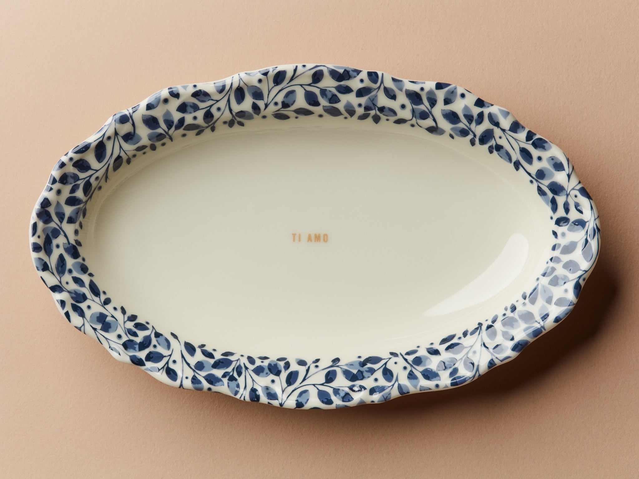 Servierschale Oval 23 cm Barock Fiore Ti Amo