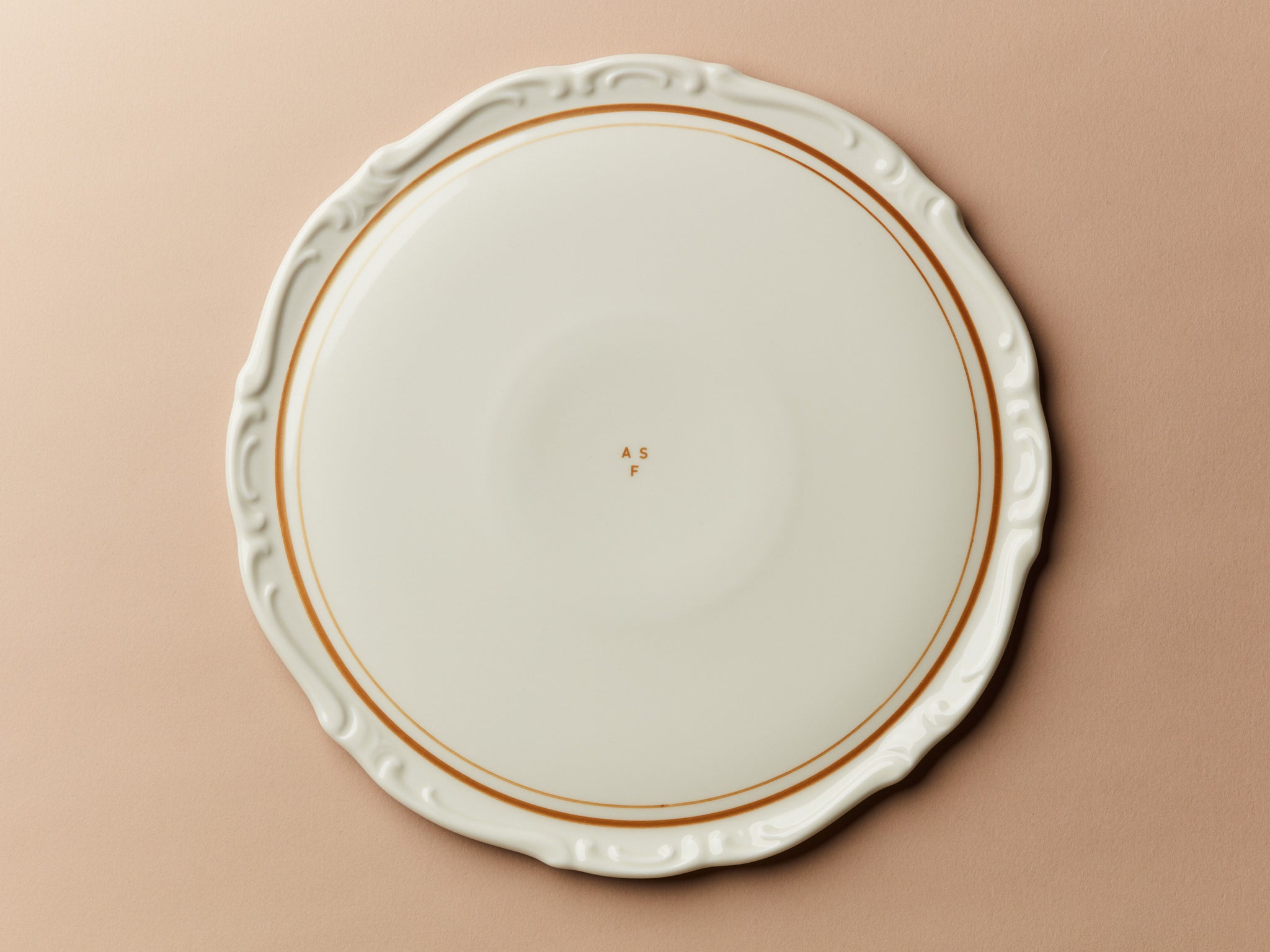 Secondi Teller 27 cm Barock Gold ASF