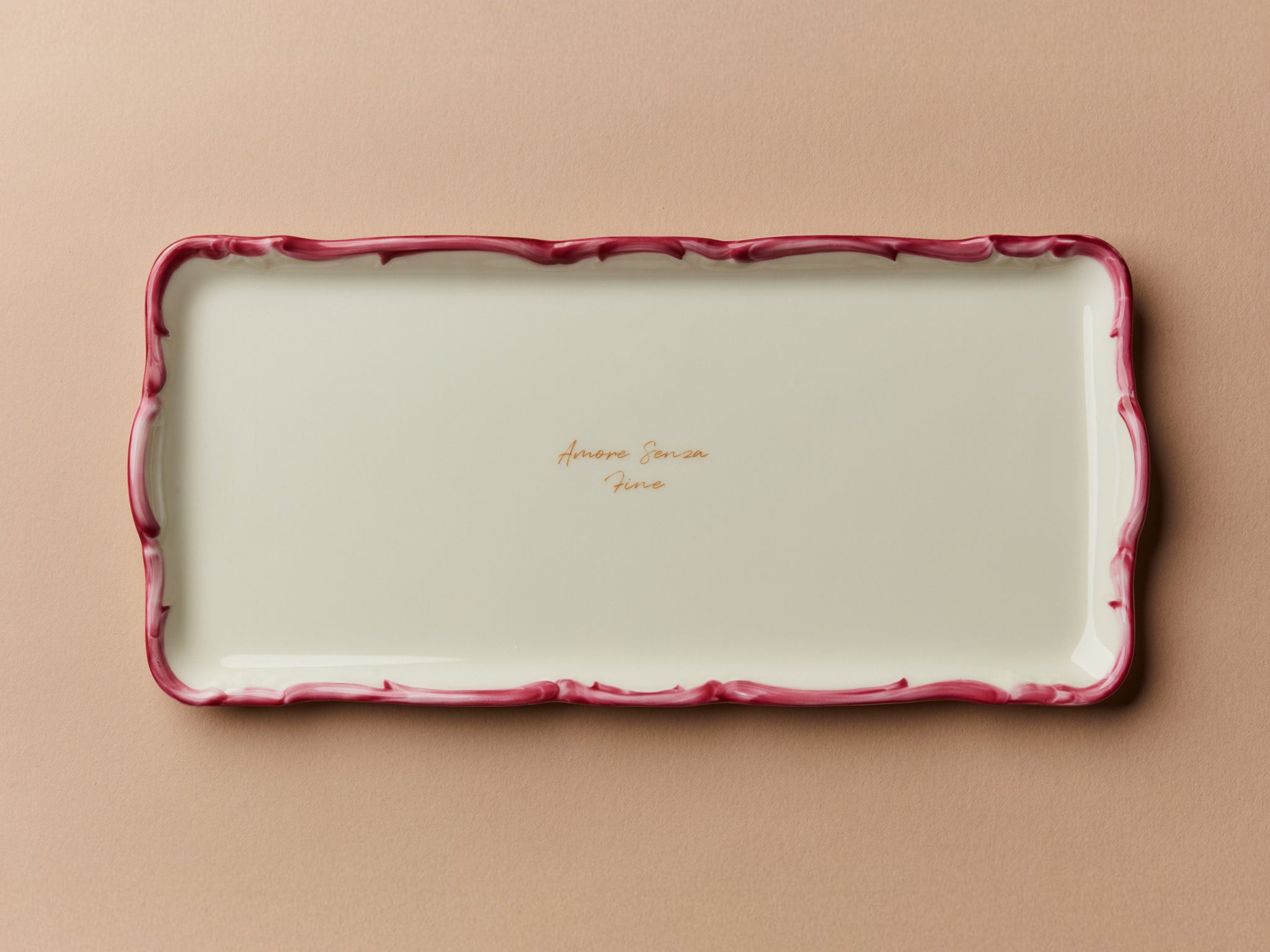 Servierplatte 26 cm Barock Raspberry Amore Senza Fine