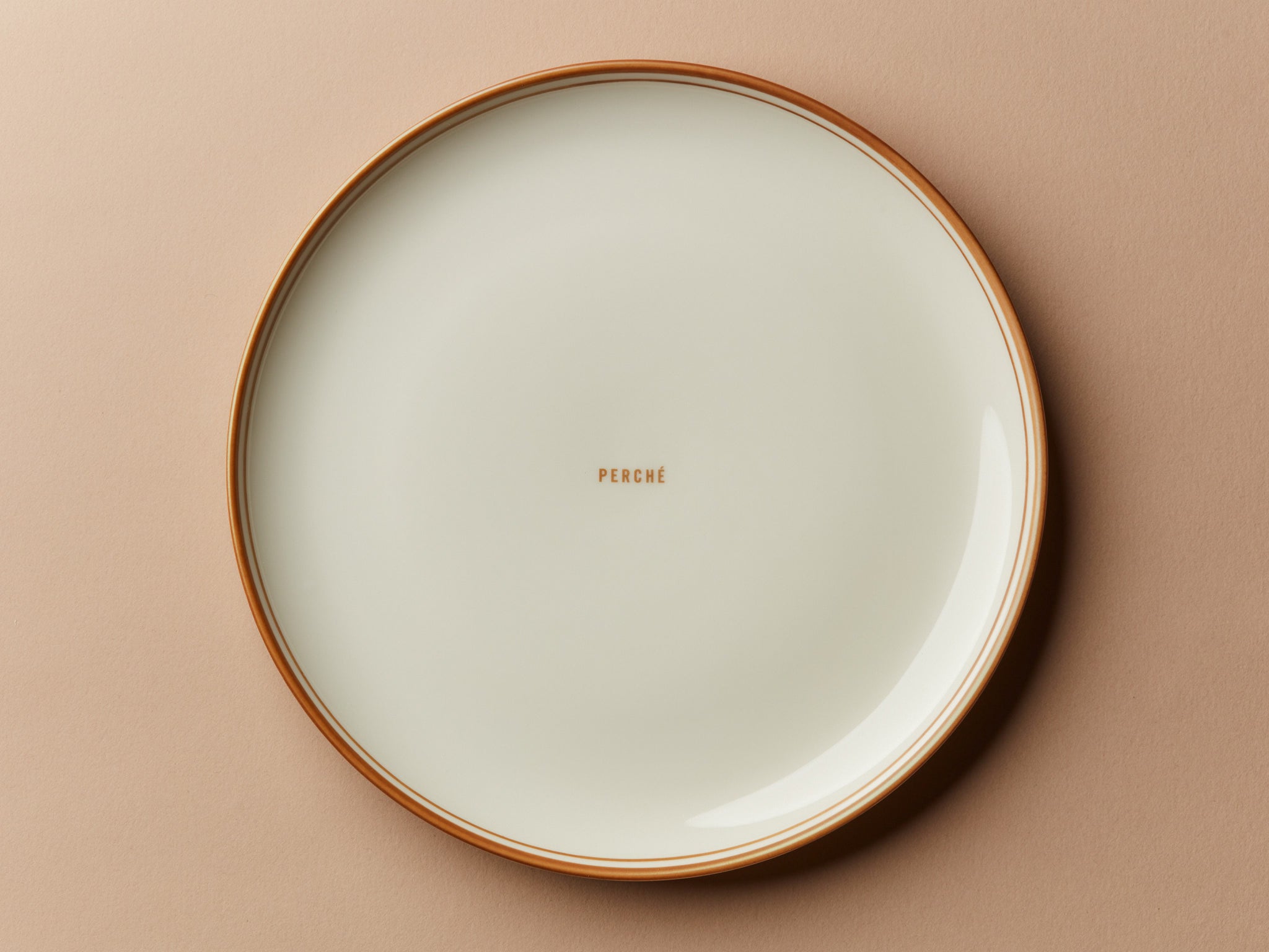 Sharing Teller 20 cm Plain Gold Perché