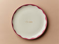 Sharing Teller 20 cm Plain Wave Raspberry Ciao Bella
