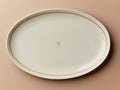 Secondi Teller Oval 31 cm Plain Gold Che Vuoi