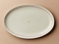 Secondi Teller Oval 31 cm Plain Raspberry ASF