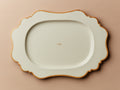 Secondi Teller 35 cm Oval Taste Gold Ti Amo