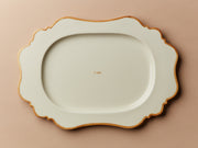 Secondi Teller 35 cm Oval Taste Gold Ti Amo