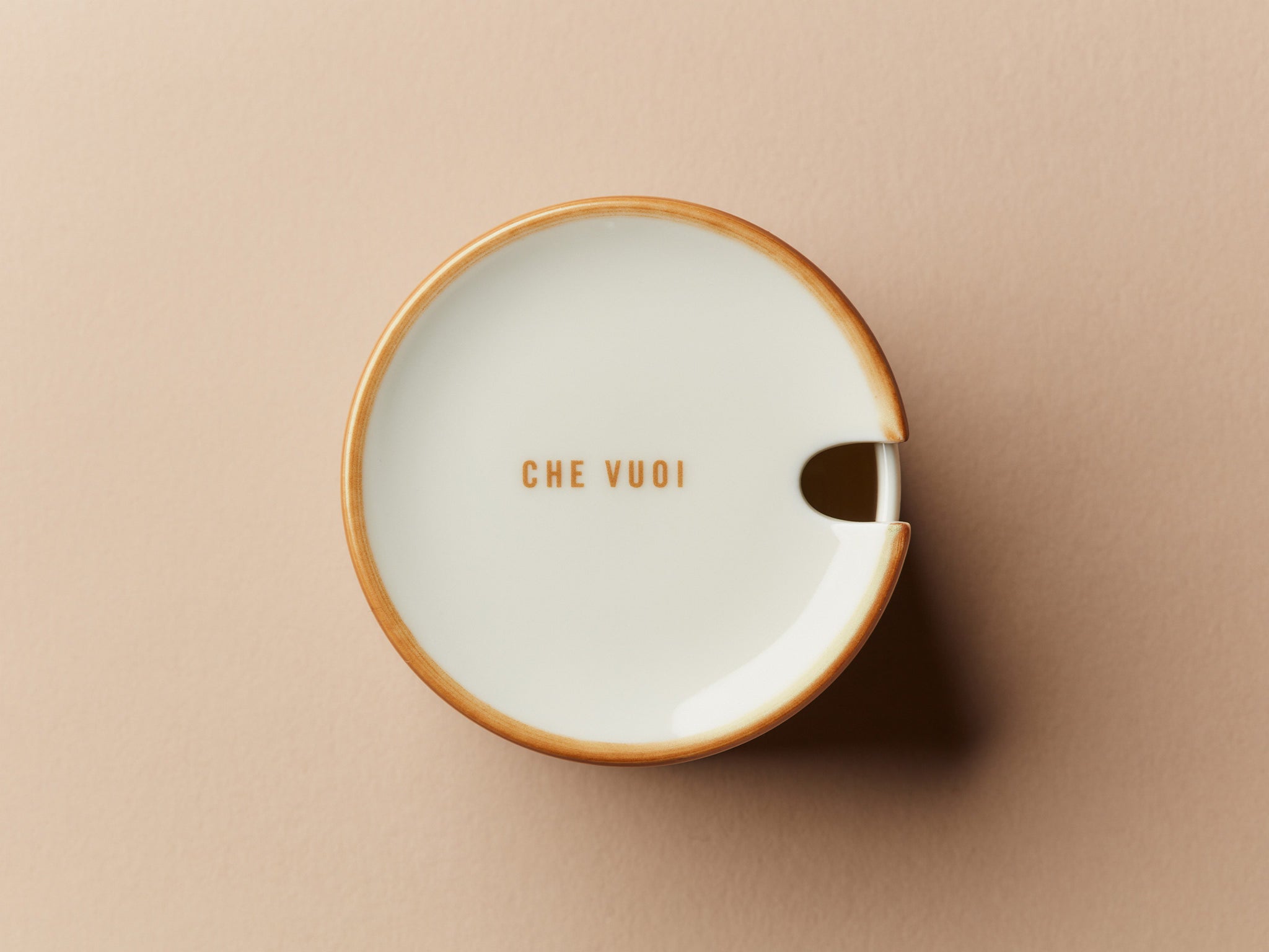 Zuckerdose 7 cm Plain Gold Che Vuoi
